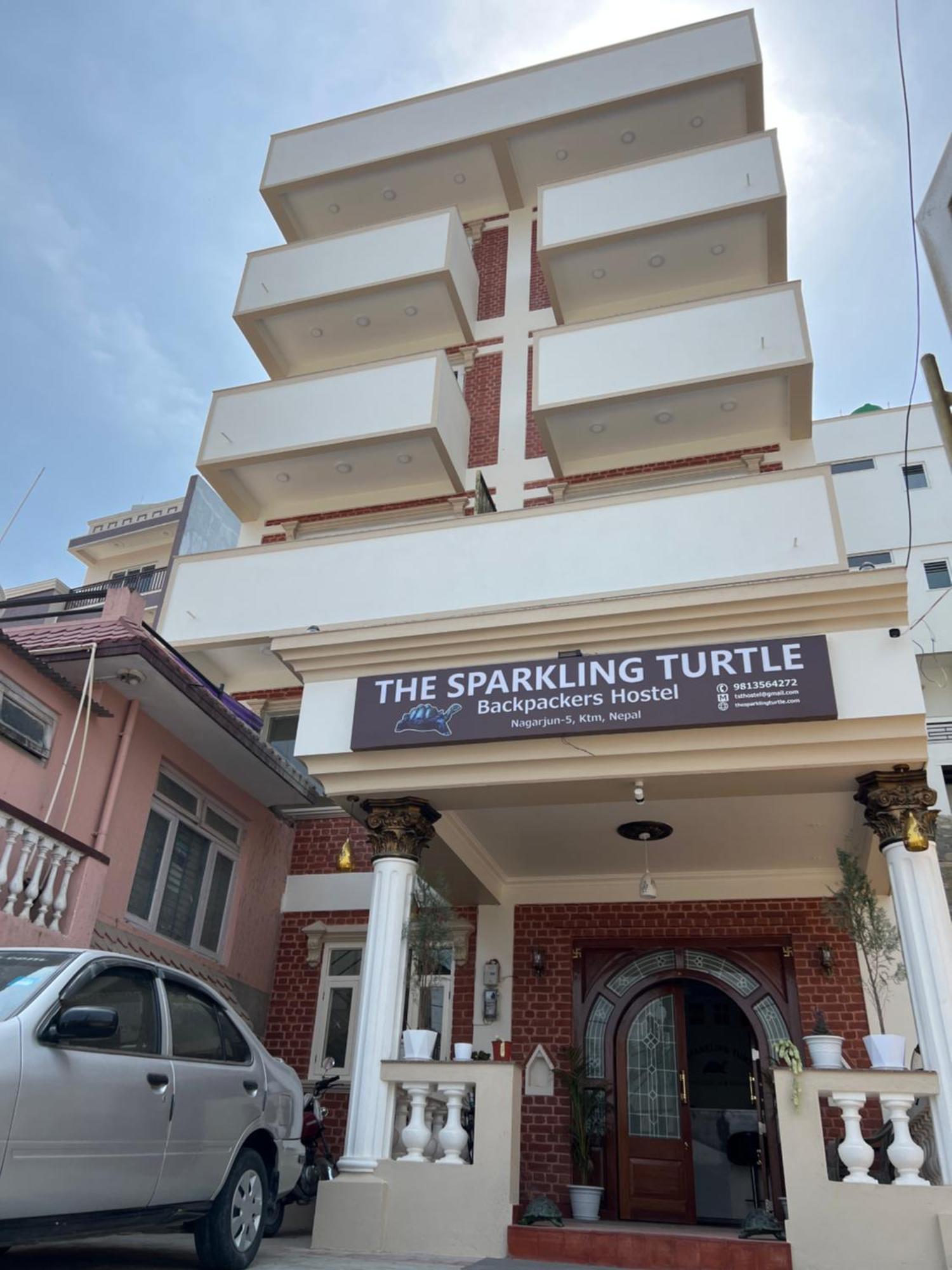The Sparkling Turtle Backpackers Hostel Kathmandu Exteriör bild