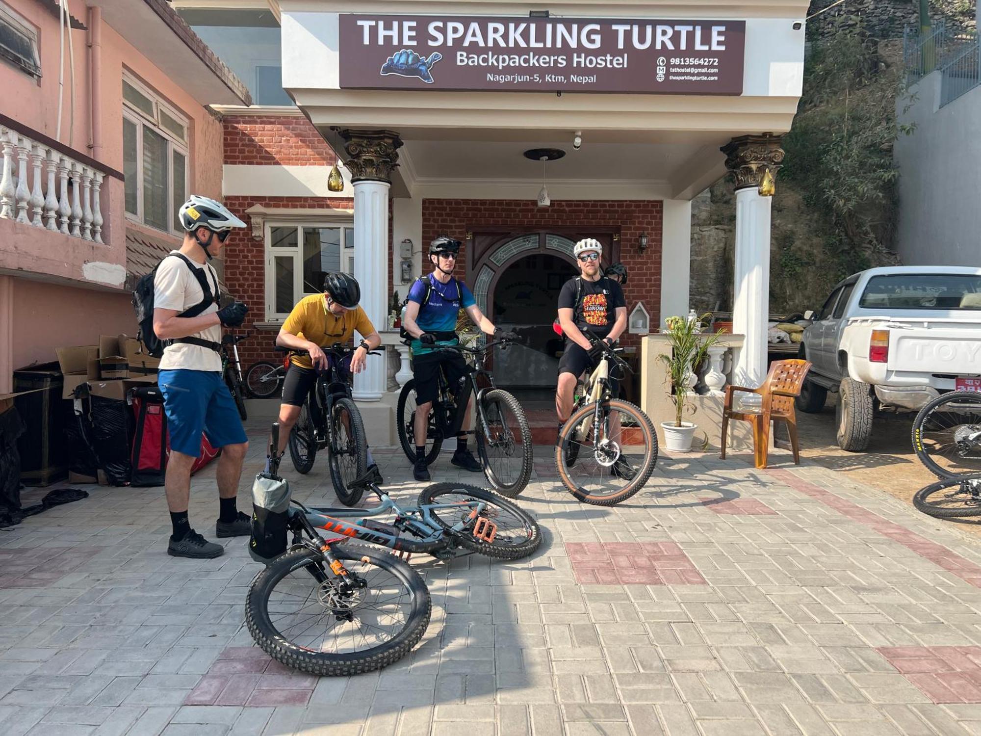 The Sparkling Turtle Backpackers Hostel Kathmandu Exteriör bild