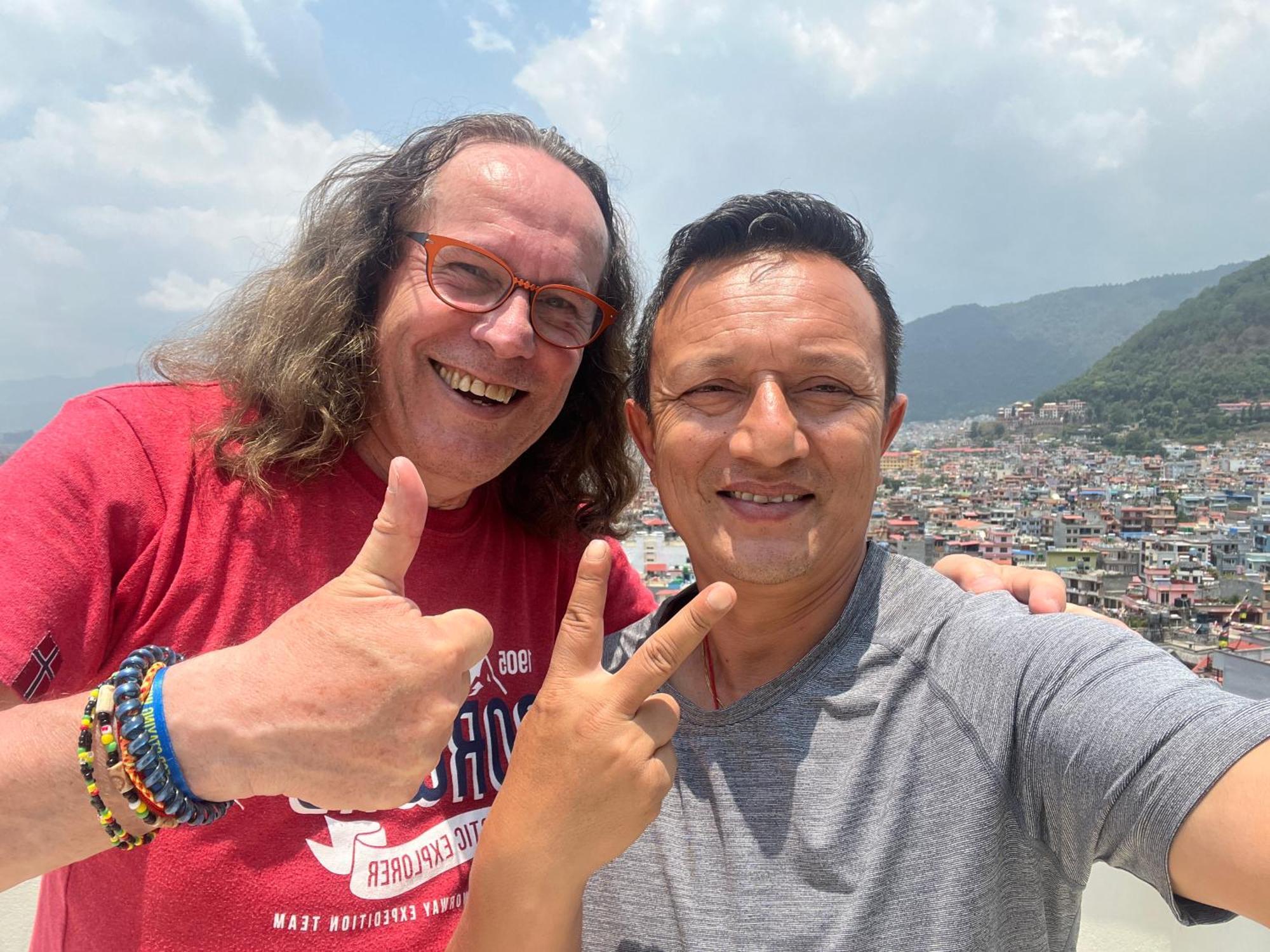 The Sparkling Turtle Backpackers Hostel Kathmandu Exteriör bild