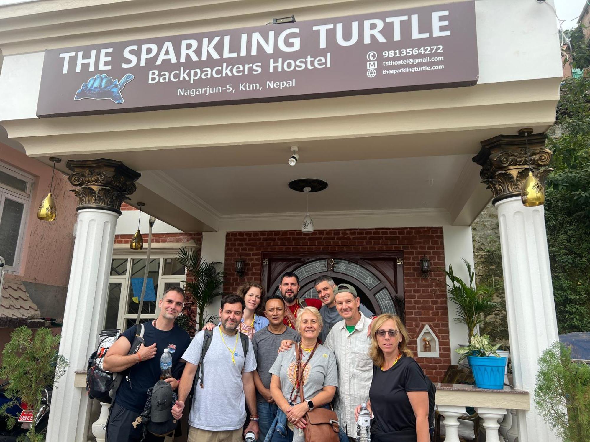 The Sparkling Turtle Backpackers Hostel Kathmandu Exteriör bild