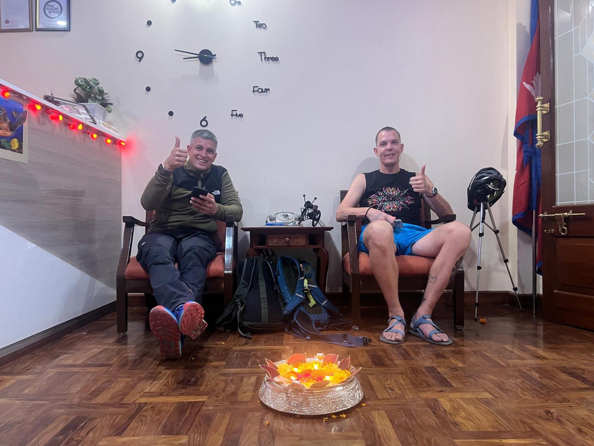 The Sparkling Turtle Backpackers Hostel Kathmandu Exteriör bild
