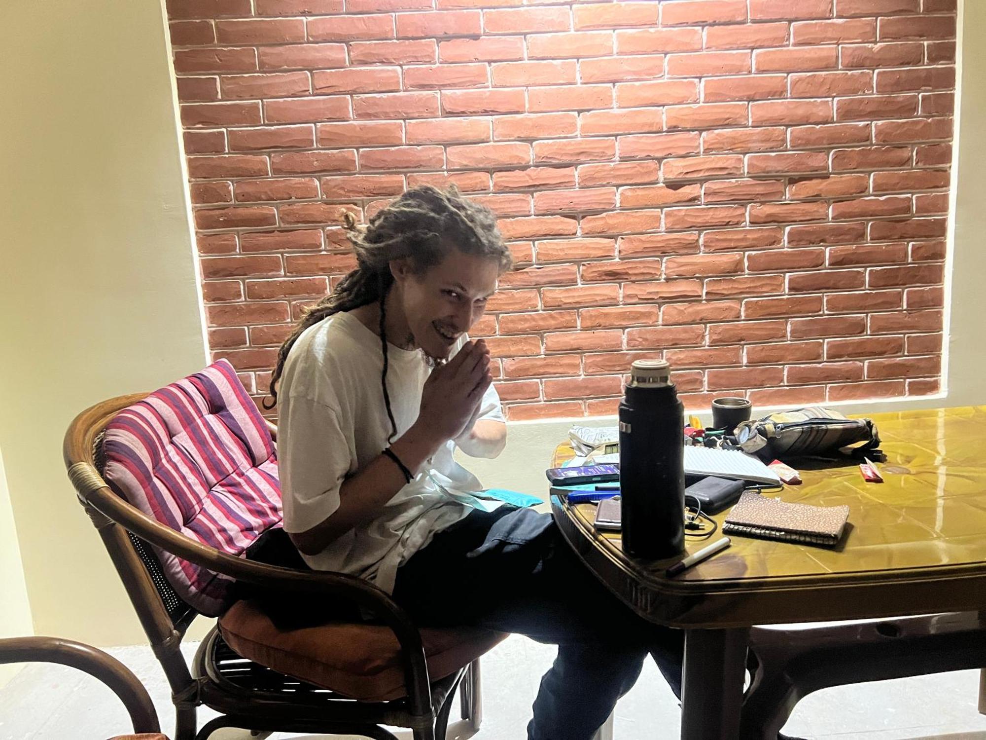 The Sparkling Turtle Backpackers Hostel Kathmandu Exteriör bild