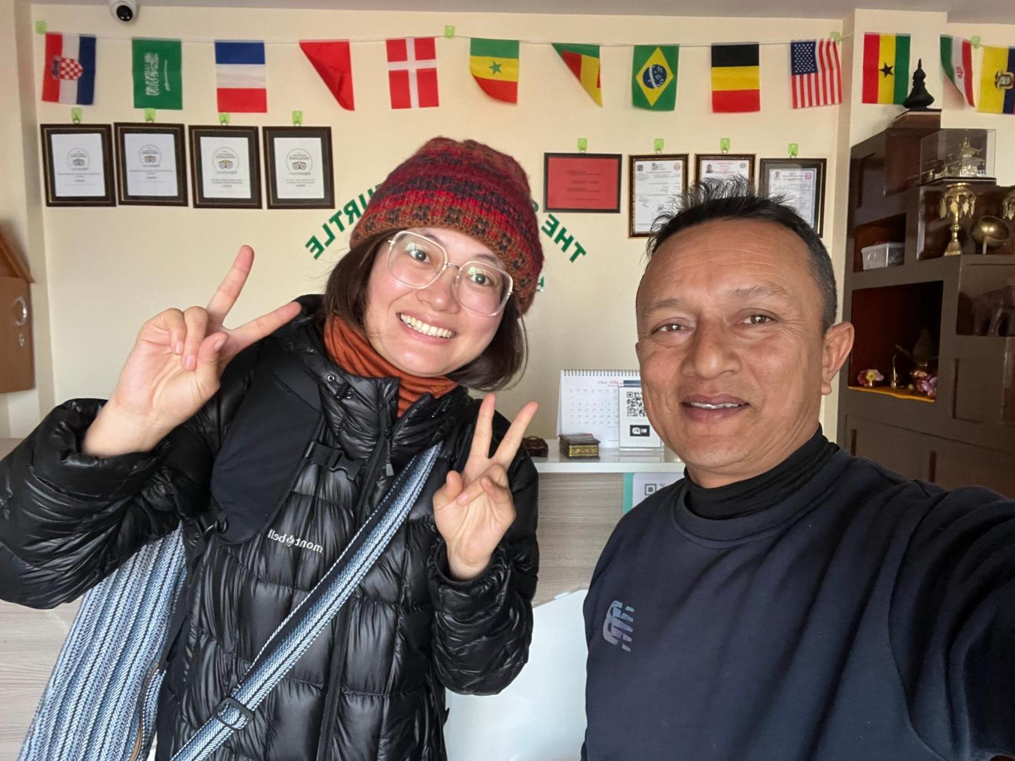 The Sparkling Turtle Backpackers Hostel Kathmandu Exteriör bild